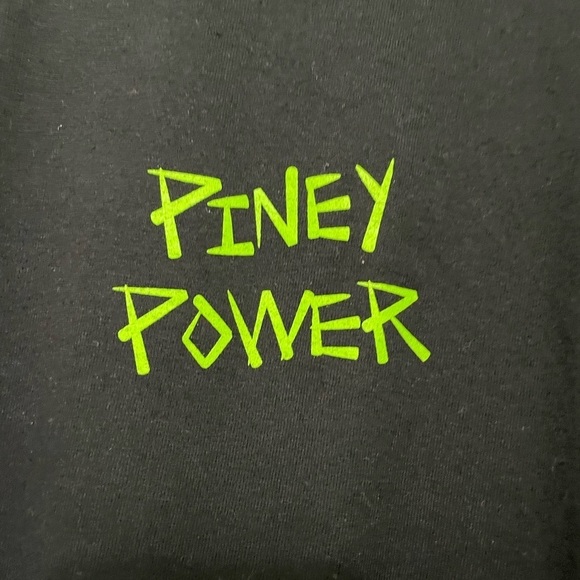 Piney Power t-shirt size XXL with logo on back if you’re from Jersey you get it - Picture 3 of 7